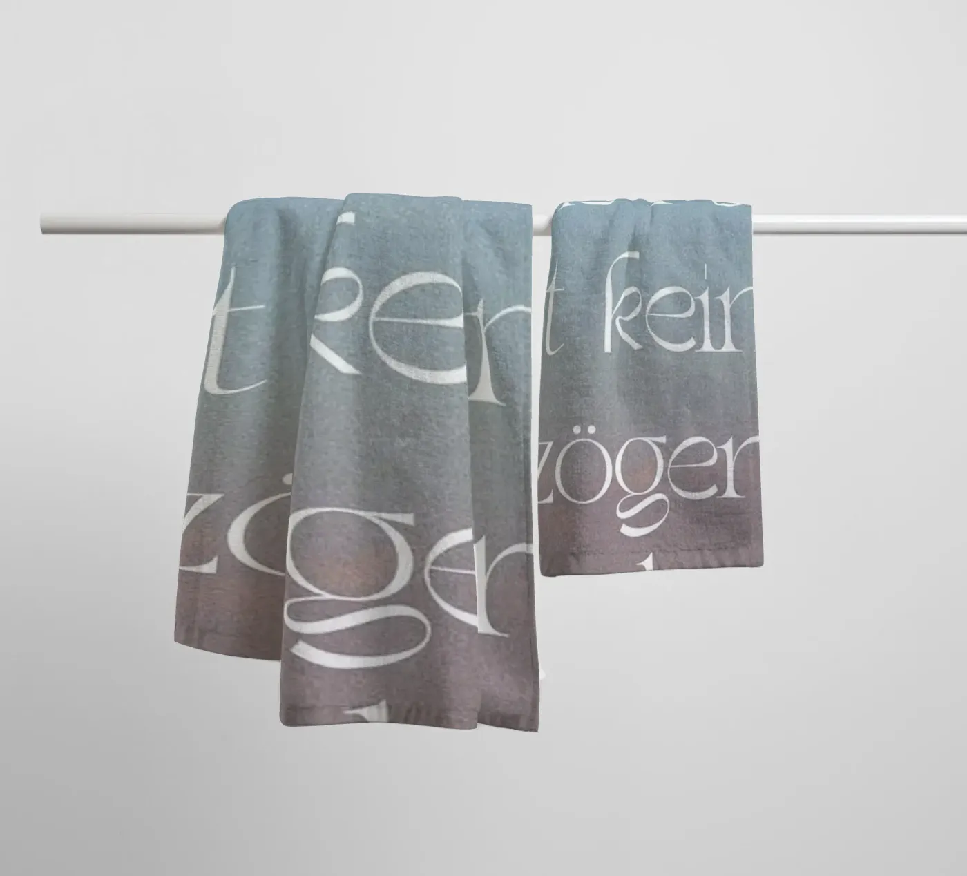 NIMM DIR EINE PAUSE towel by SMRT STUDIO