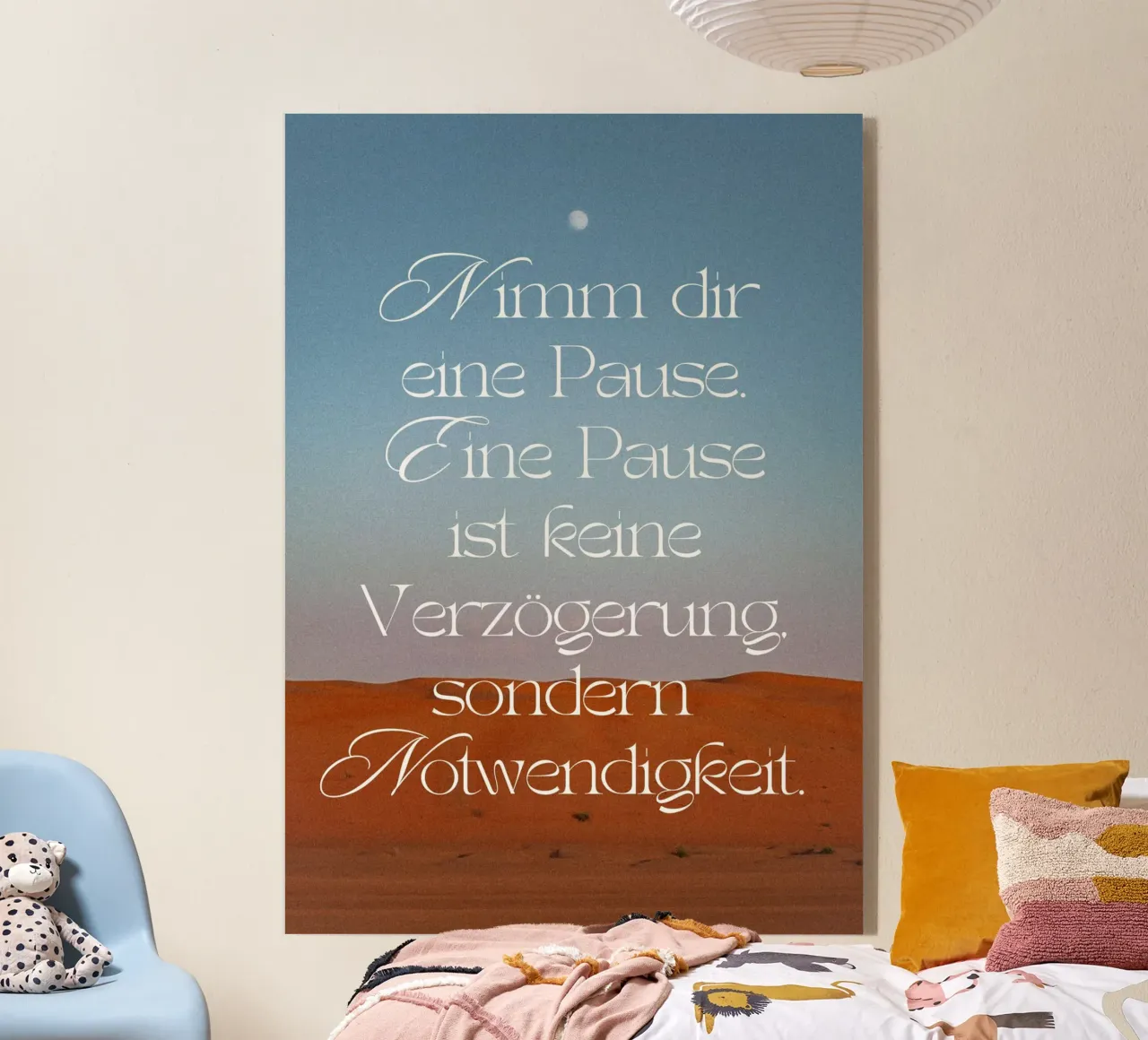 NIMM DIR EINE PAUSE plexiglass da Einfach Uebel