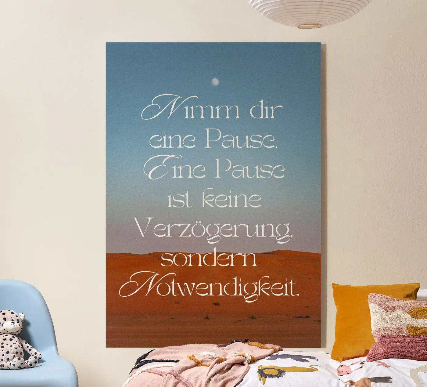 NIMM DIR EINE PAUSE plexiglass da SMRT STUDIO