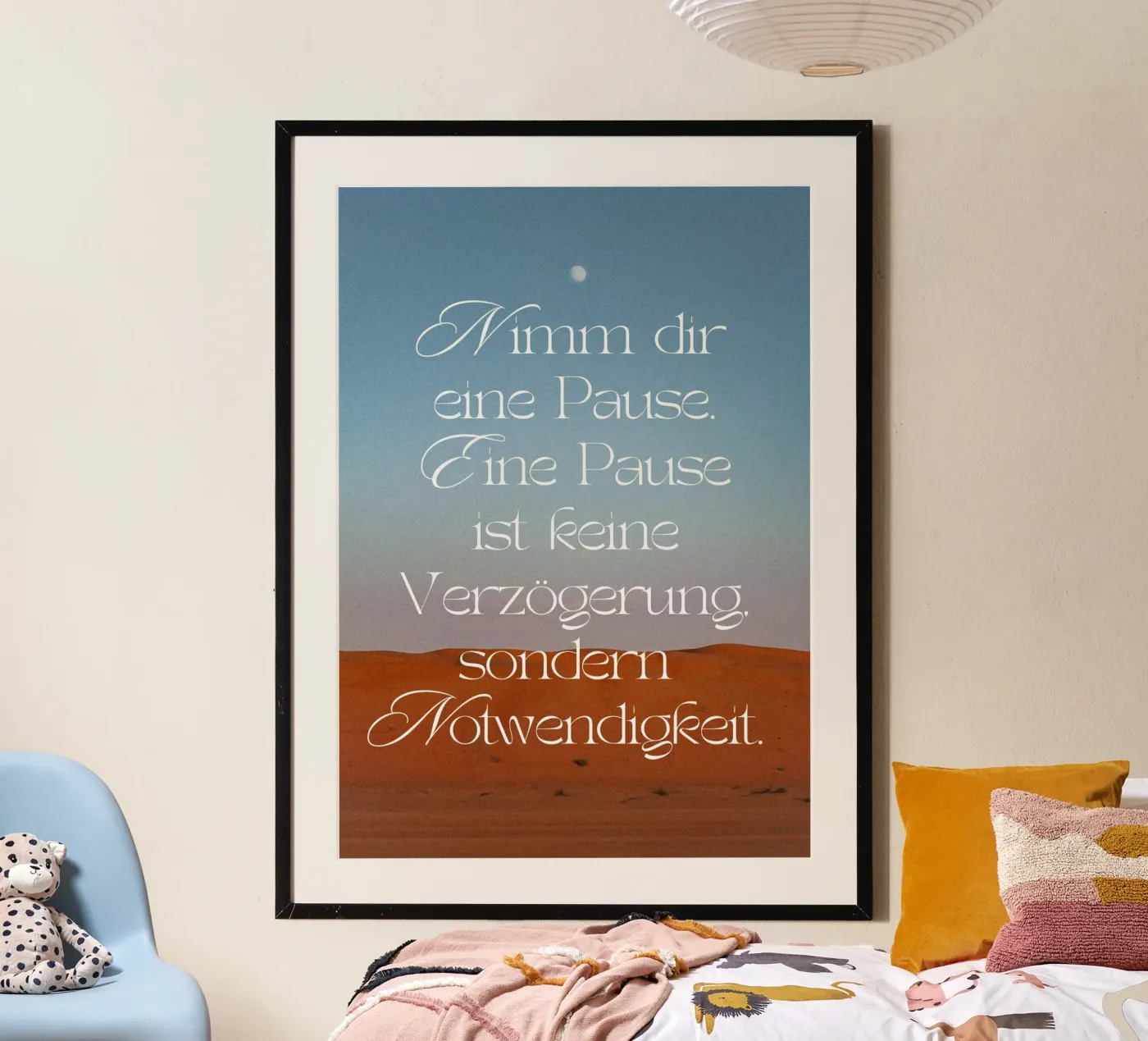 NIMM DIR EINE PAUSE Poster von SMRT STUDIO