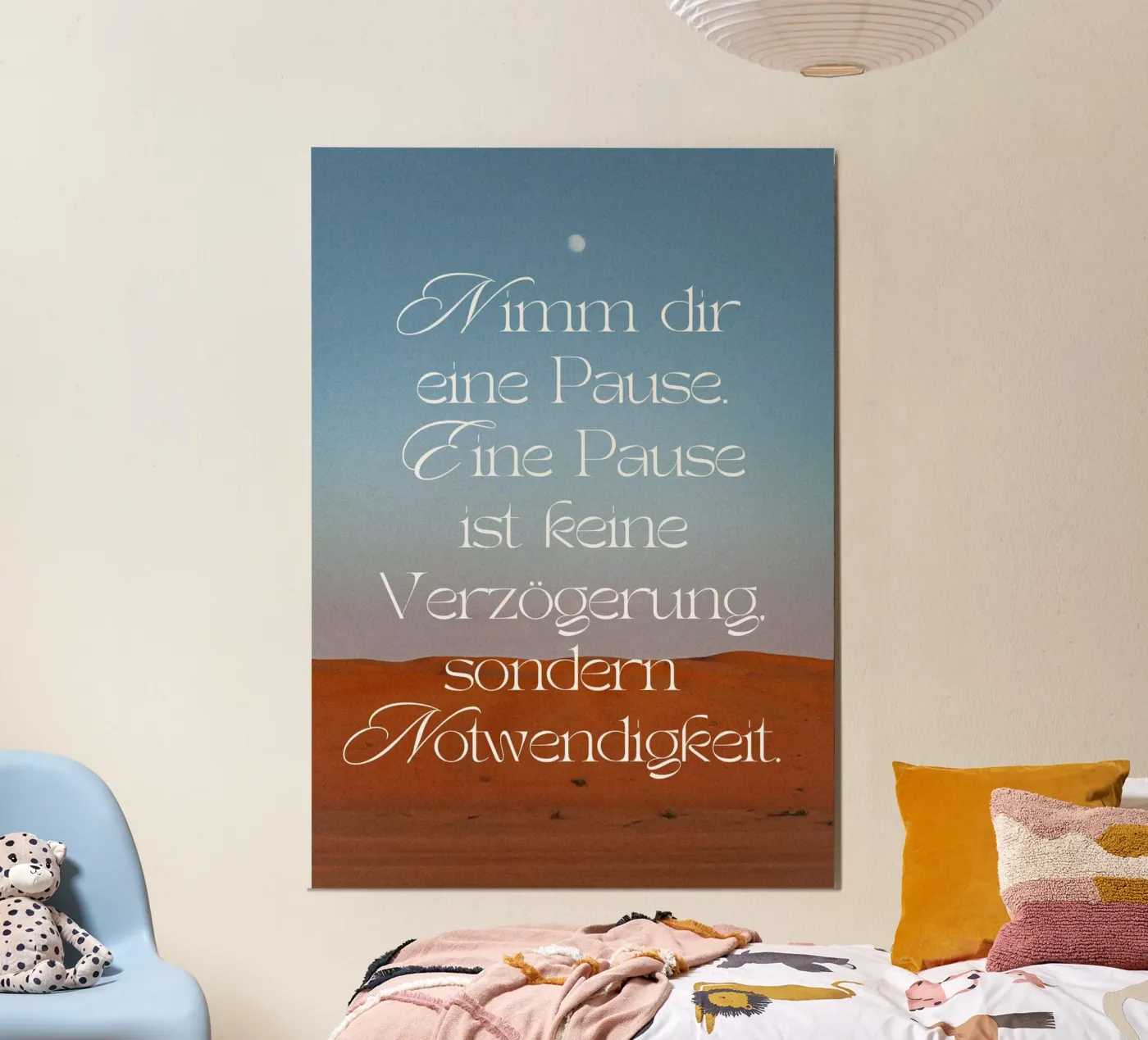 NIMM DIR EINE PAUSE Poster von SMRT STUDIO