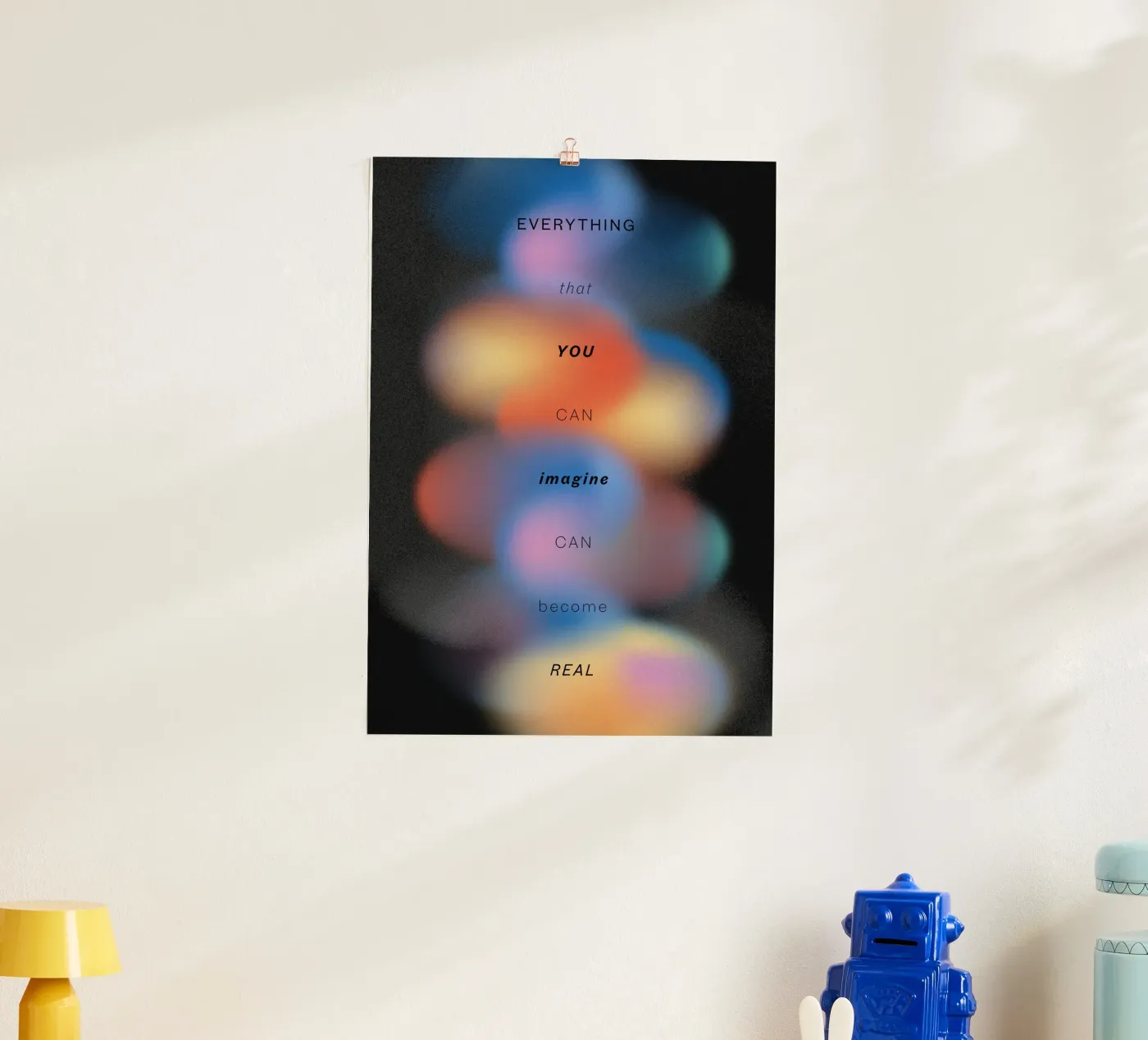 IMAGINE poster by Daily Motivation