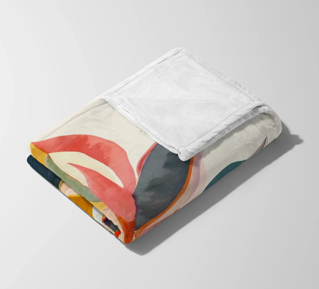 Colorful Branching Out 07 coperta in pile da cityart