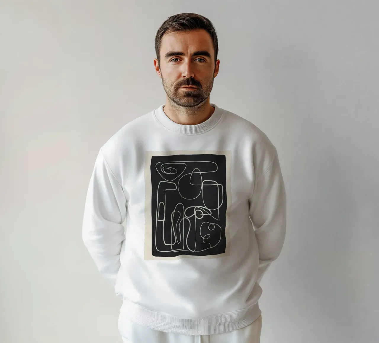 Lines in Space 1 Sweatshirt von cityart