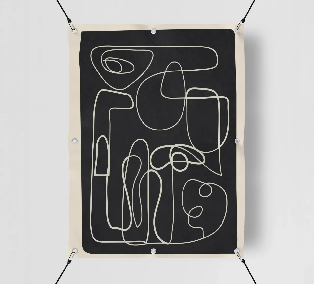 Lines in Space 1 telo in pvc da cityart