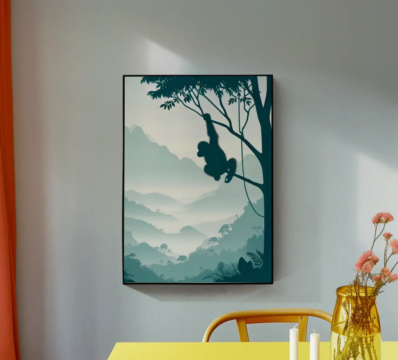 Wanderlust (Borneo) plexiglass da Digital Naive