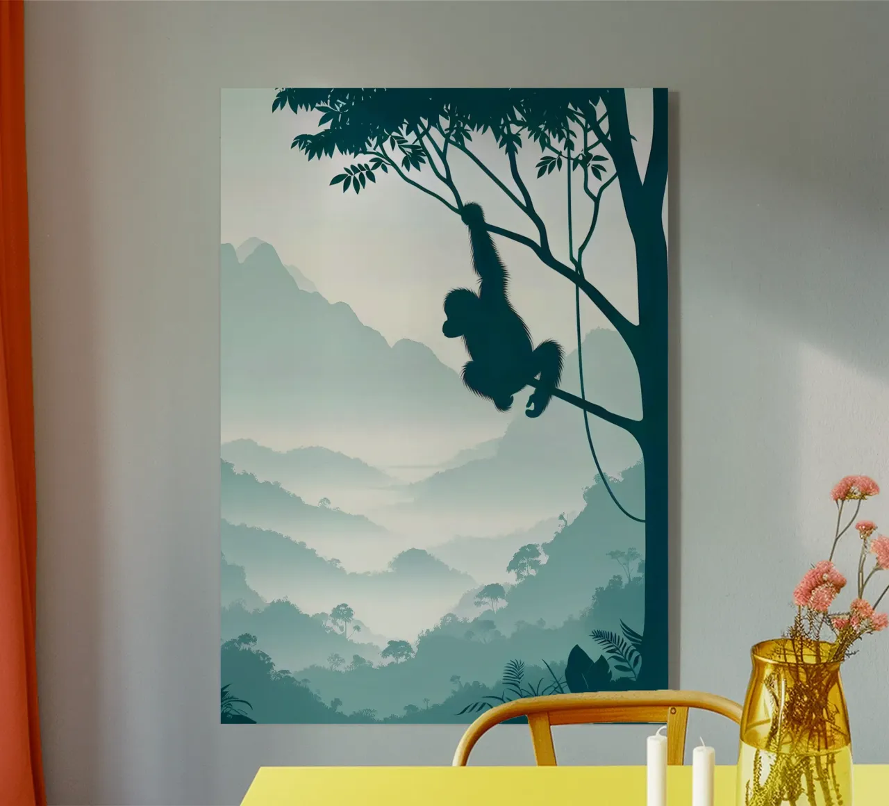 Wanderlust (Borneo) plexiglass da Digital Naive