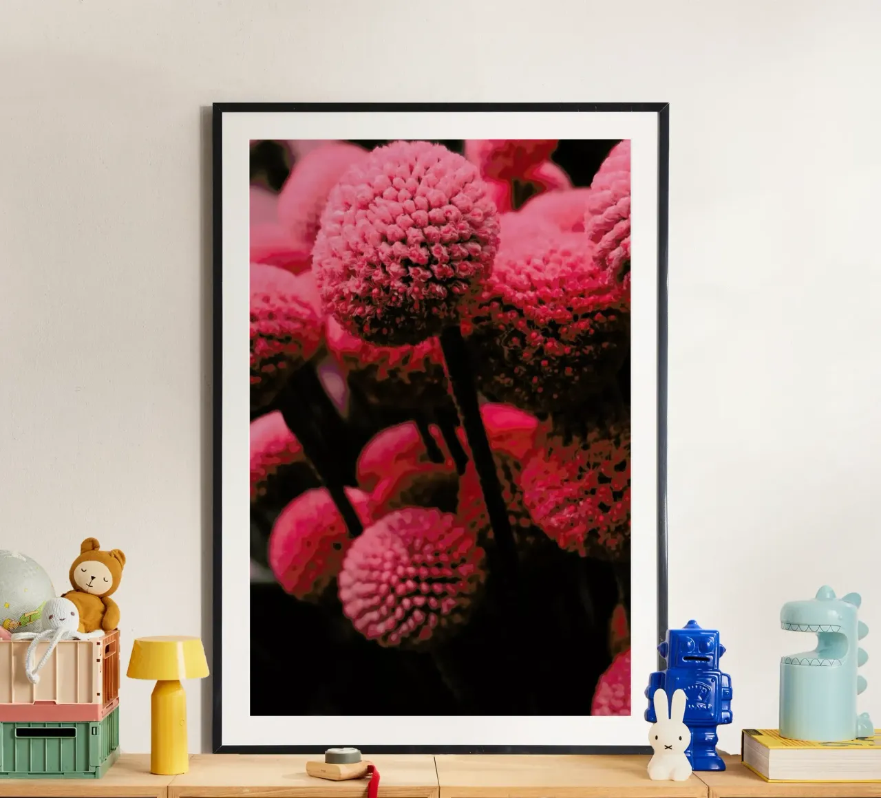 Pink Bommels carta hahnemühle da Sebastian Hilgetag