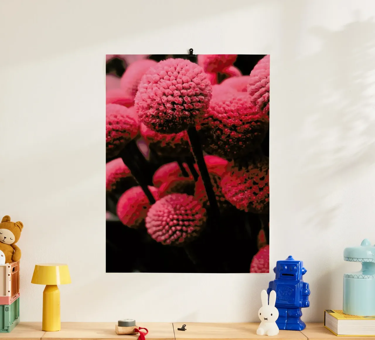 Pink Bommels carta hahnemühle da Sebastian Hilgetag