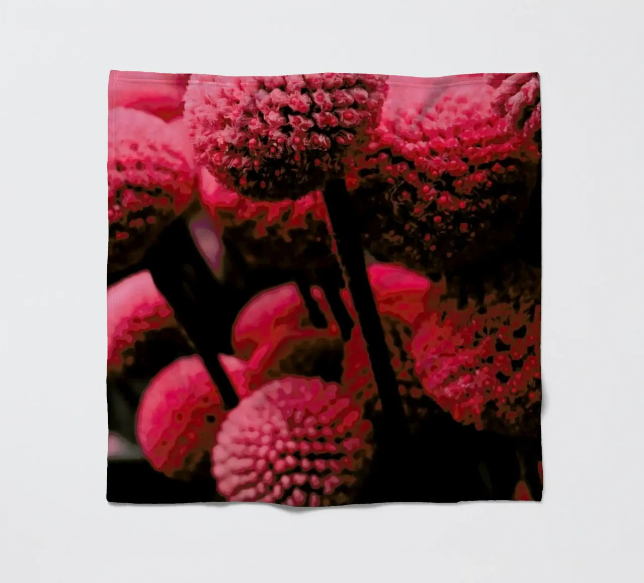 Pink Bommels coperta in pile da Sebastian Hilgetag