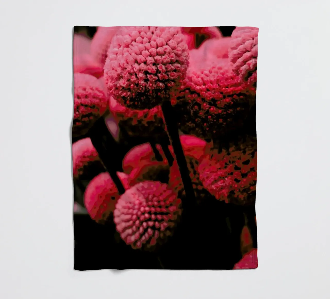 Pink Bommels coperta in pile da Sebastian Hilgetag
