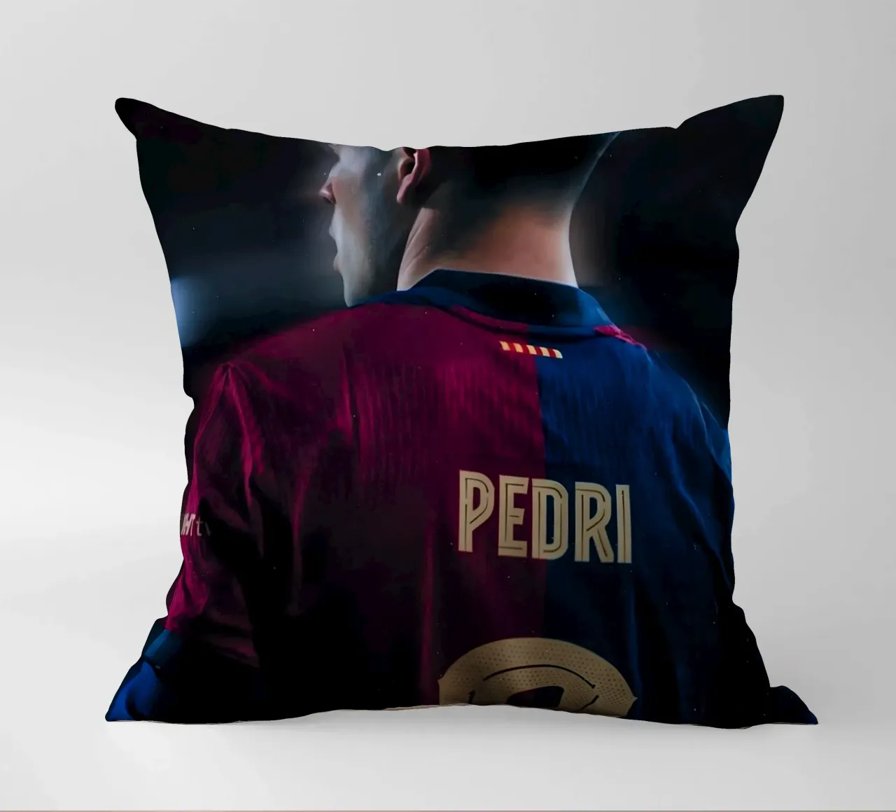 Pedri cuscino da Low poly art