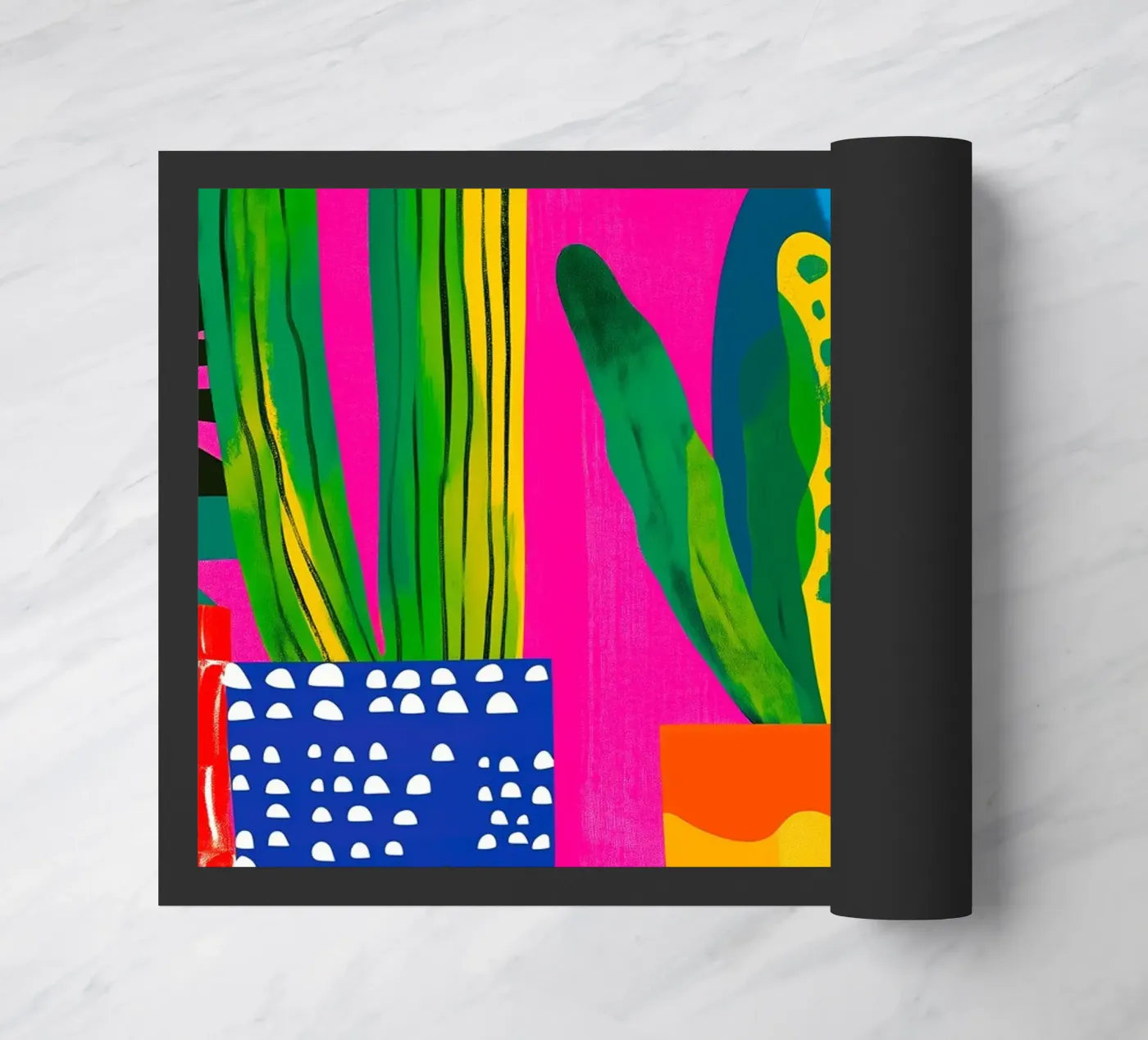 Cactus e palma zerbino da Justyna Jaszke JBJart