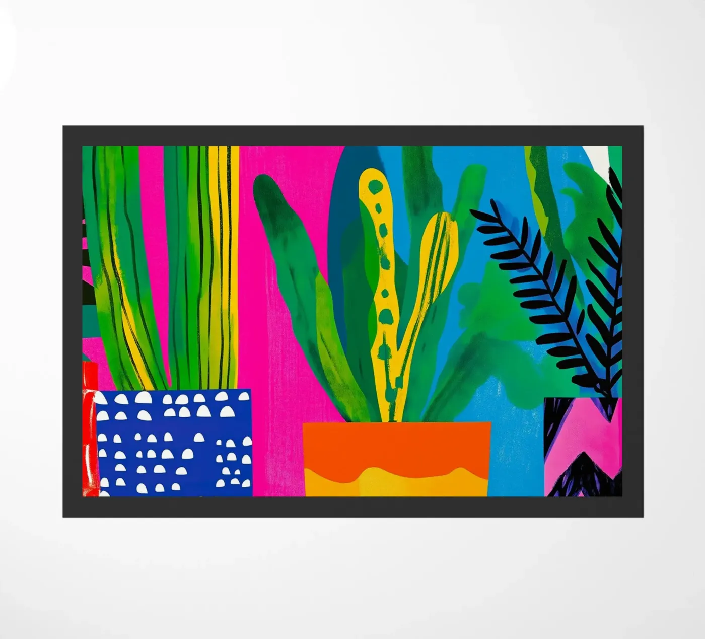 Cactus e palma zerbino da Justyna Jaszke JBJart