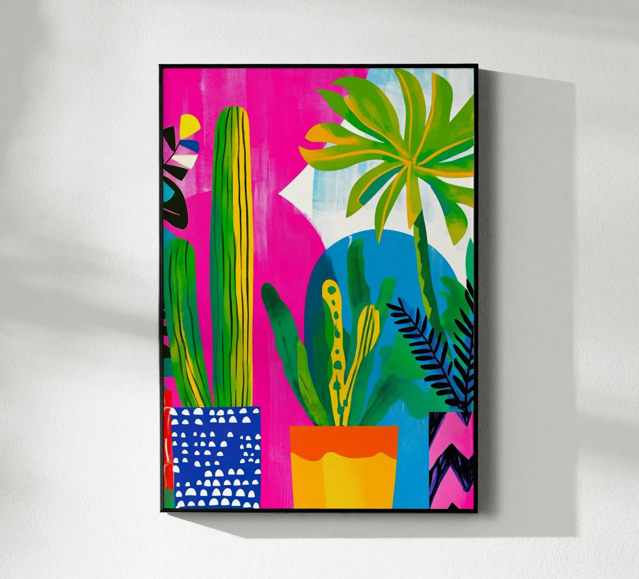 Cactus e palma plexiglass da Justyna Jaszke JBJart