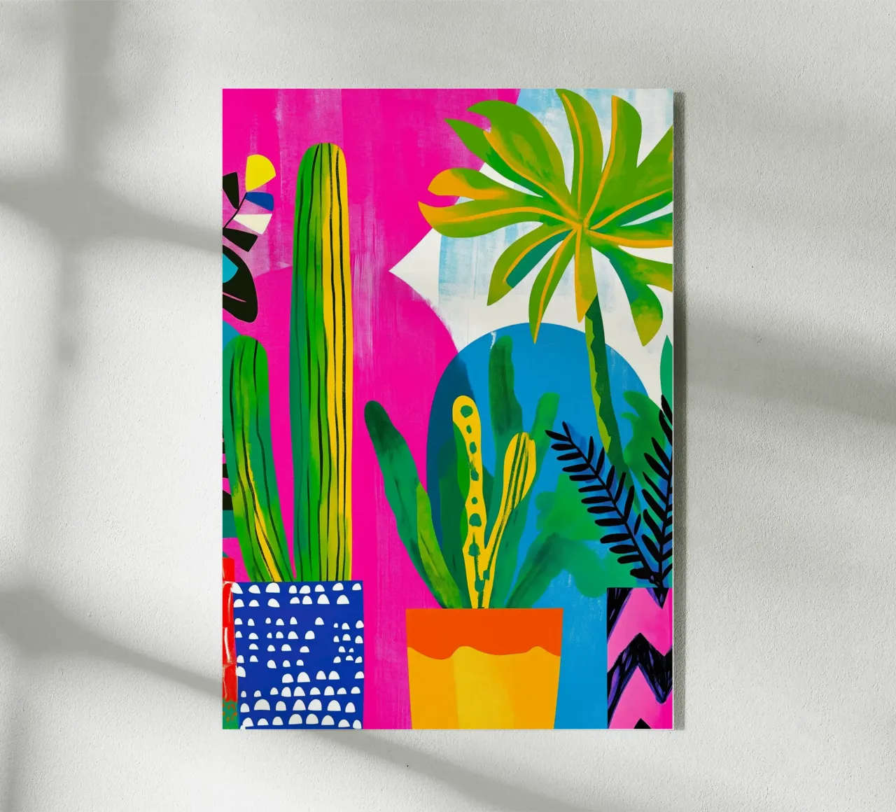 Cactus e palma plexiglass da Justyna Jaszke JBJart