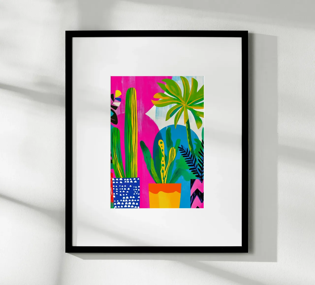Cactus e palma poster da Justyna Jaszke JBJart