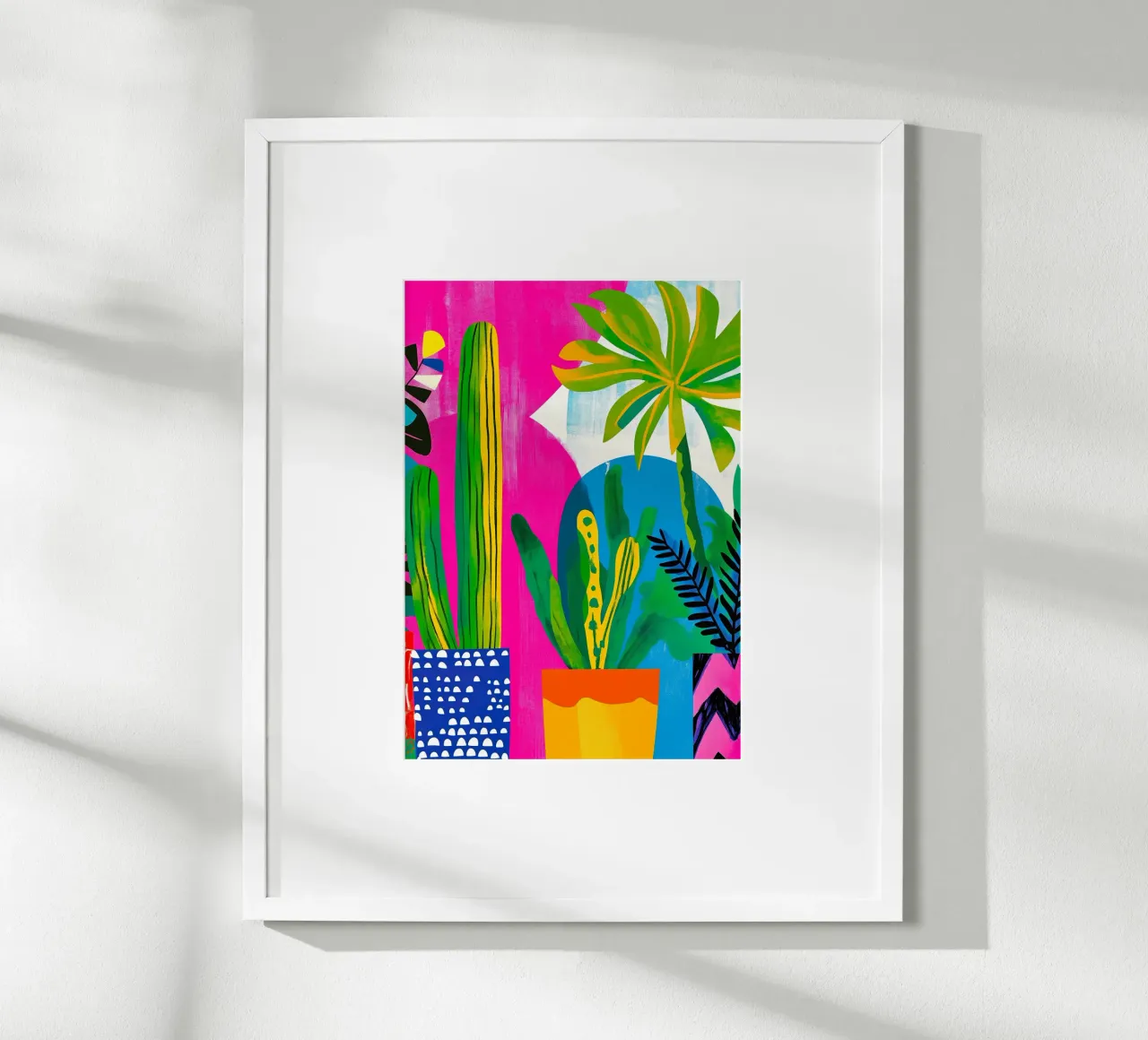 Cactus e palma poster da Justyna Jaszke JBJart