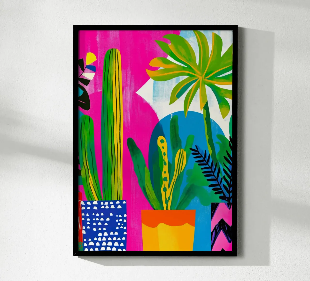 Cactus e palma poster da Justyna Jaszke JBJart