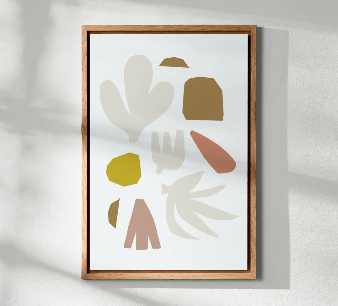Abstract Shapes No 1 Leinwand von KRUTH DESIGN