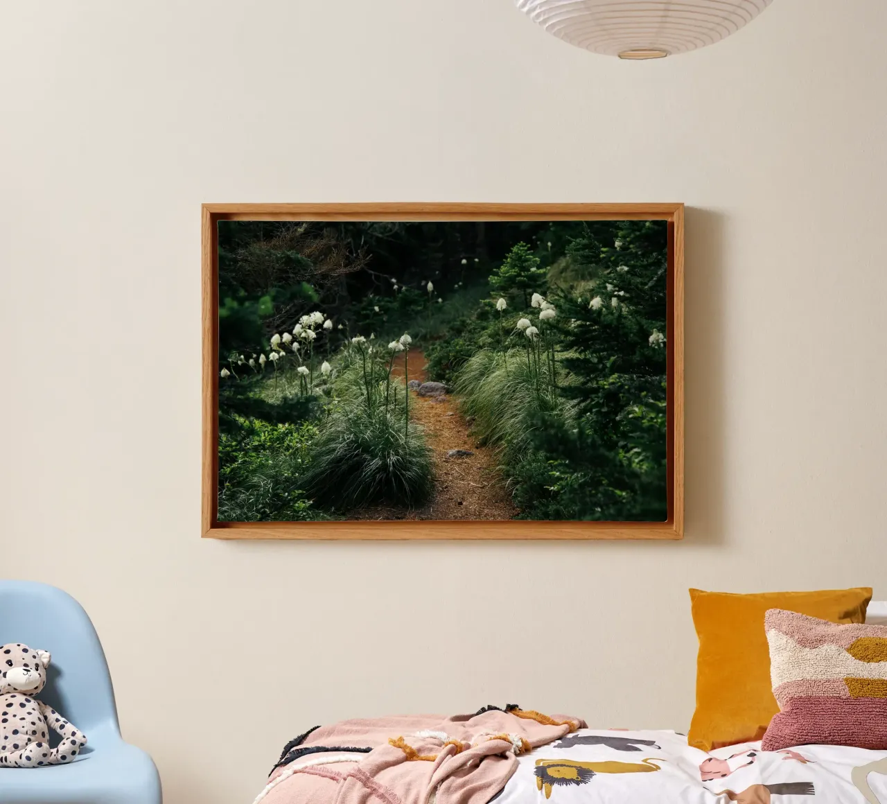 Bear Grass Trail tela con Cornice a cassetta da wowhannahphotos