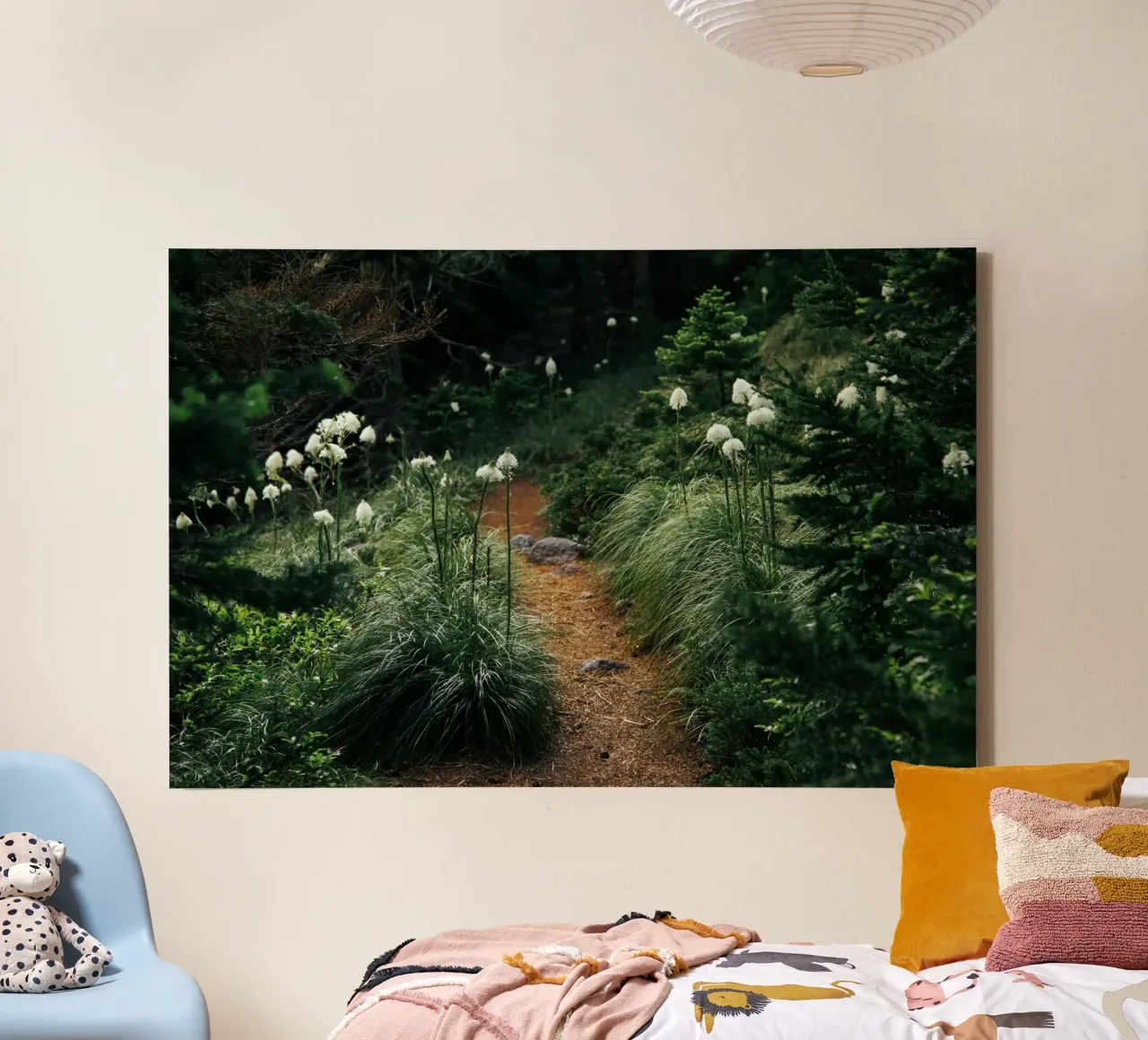 Bear Grass Trail tela con Cornice a cassetta da wowhannahphotos
