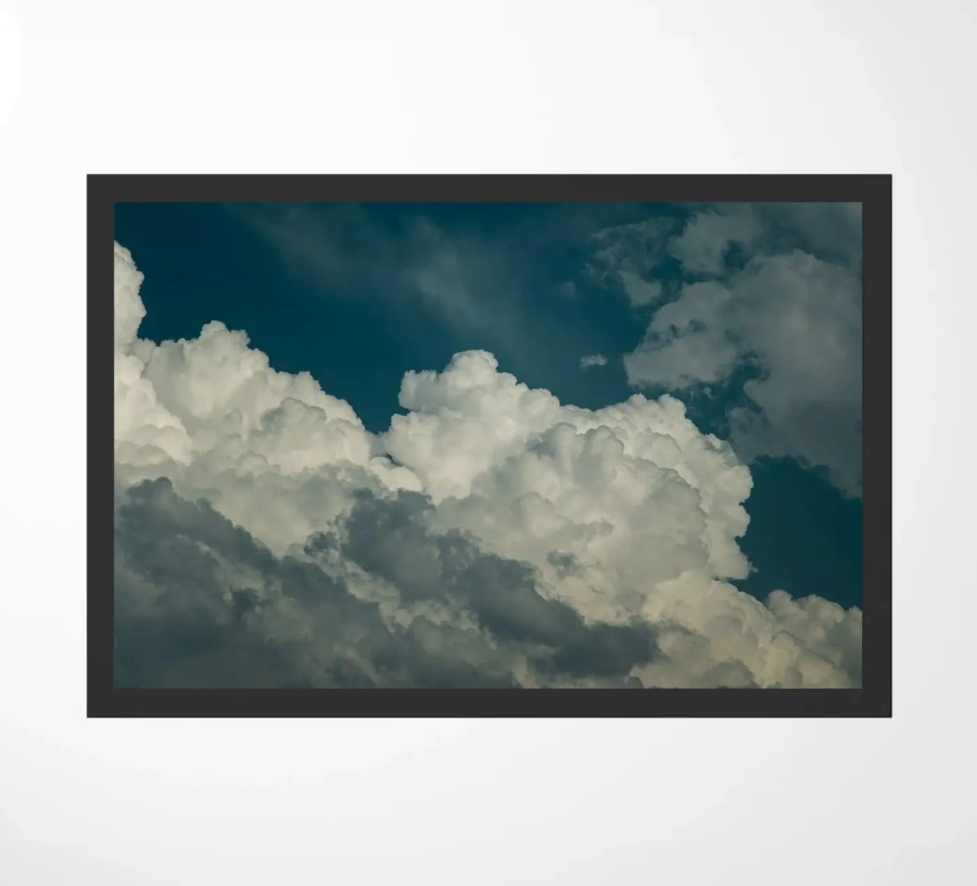 Big Puffy Clouds Fußmatte von wowhannahphotos