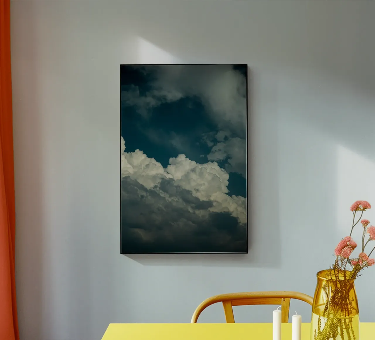 Big Puffy Clouds plexiglass da wowhannahphotos