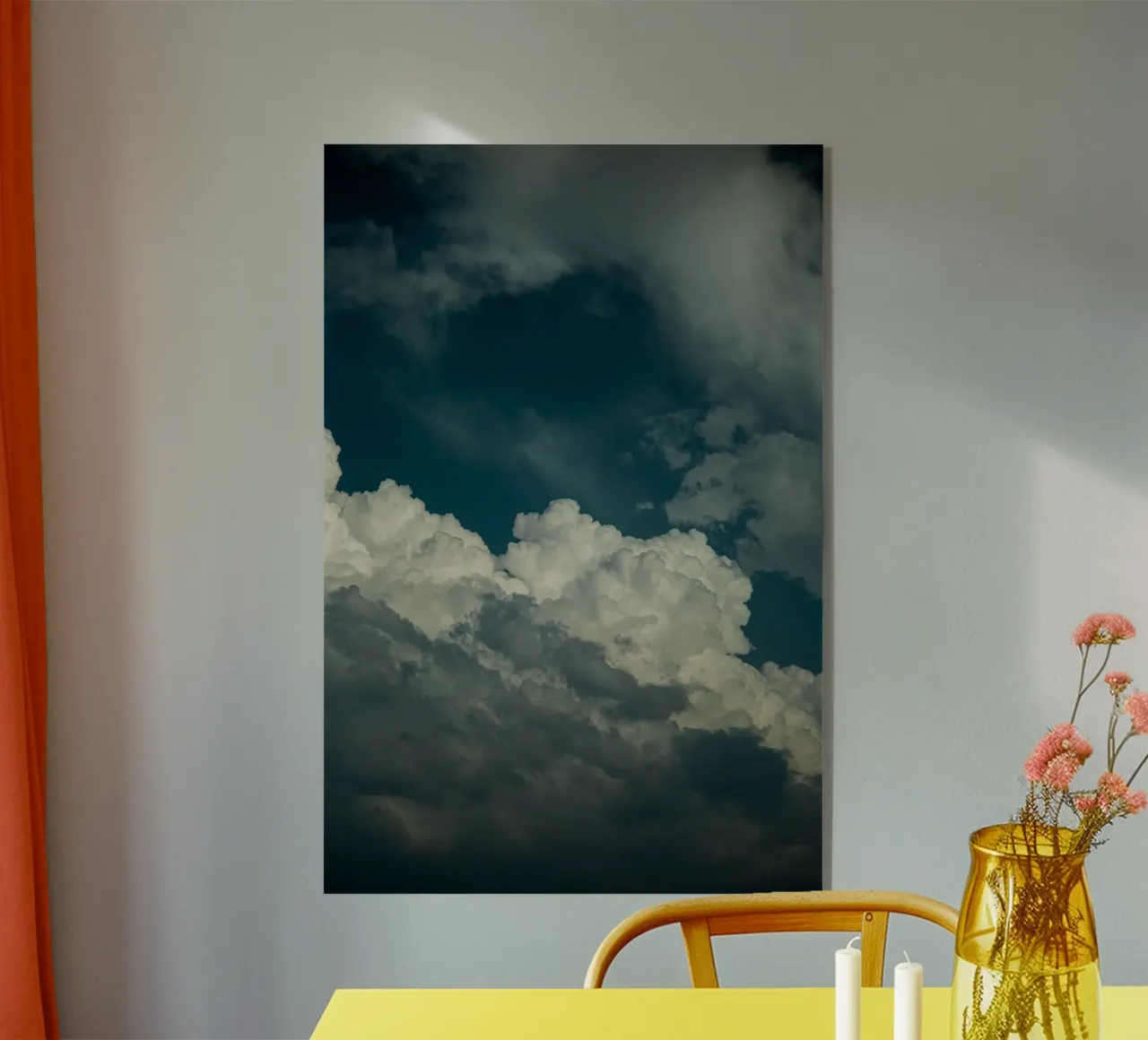 Big Puffy Clouds plexiglass da wowhannahphotos