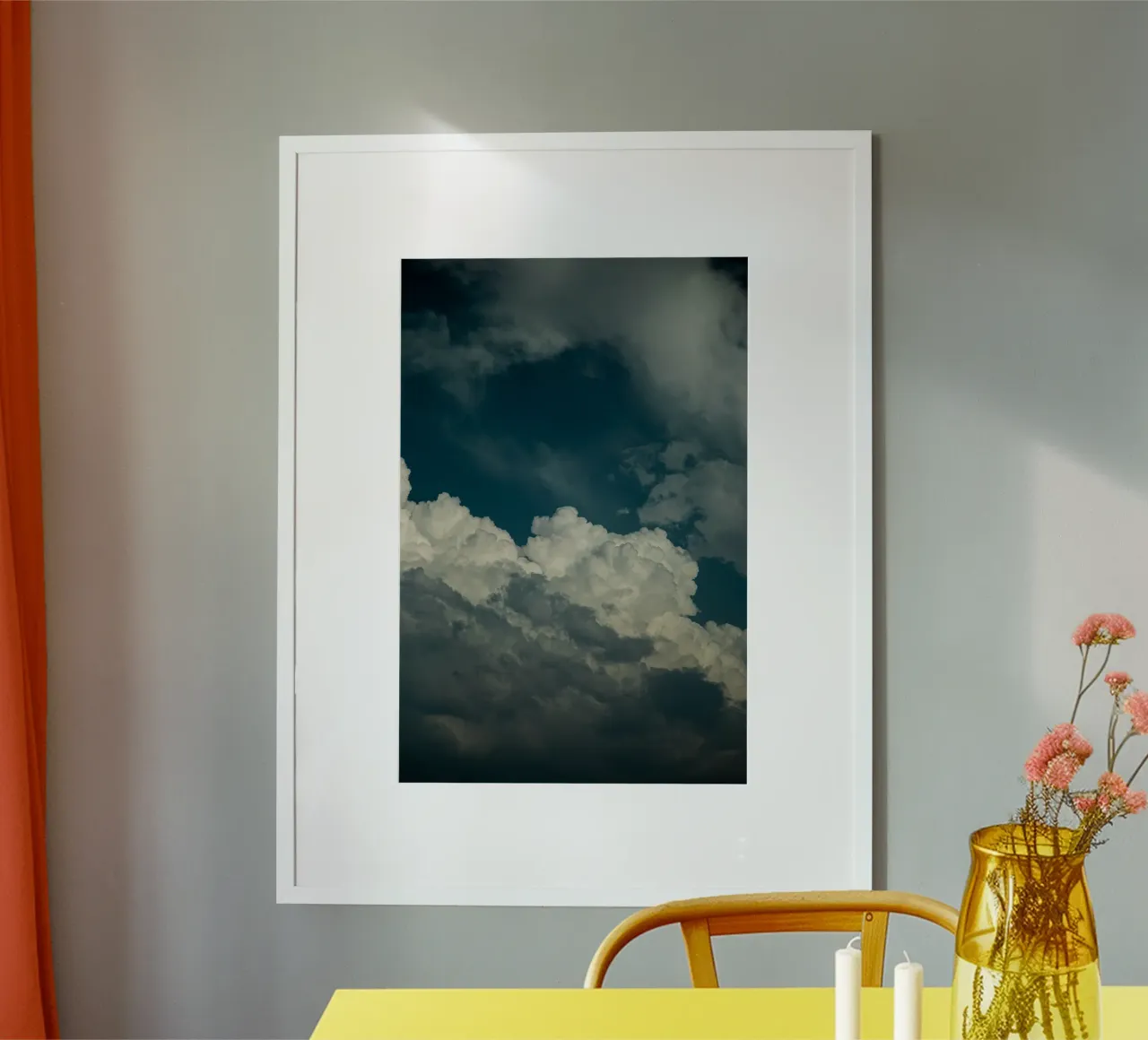 Big Puffy Clouds poster da wowhannahphotos