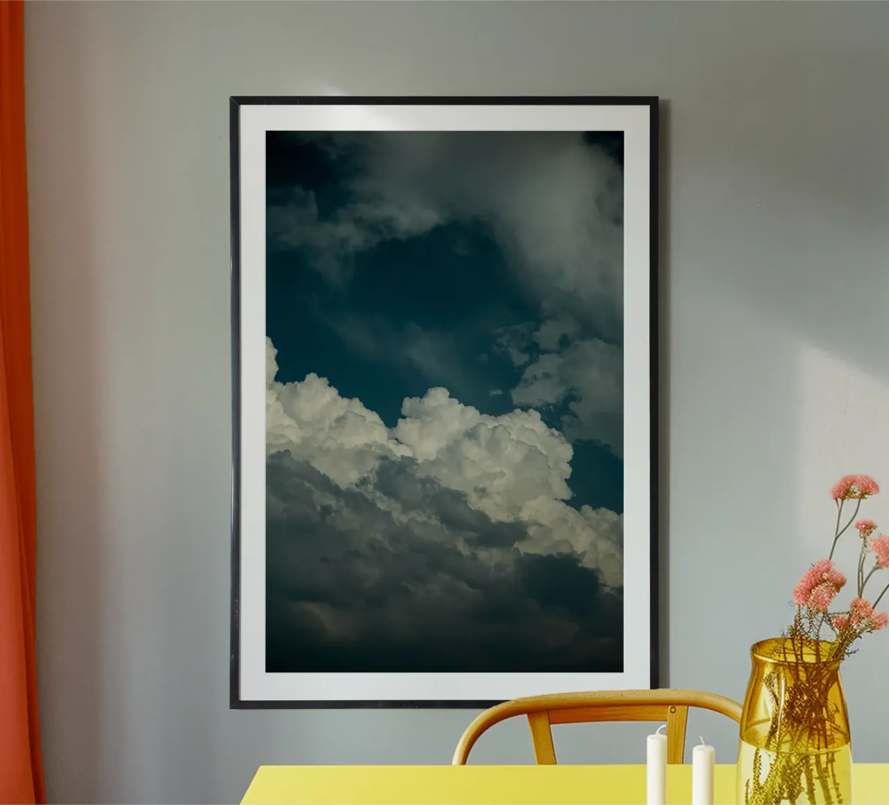 Big Puffy Clouds poster da wowhannahphotos