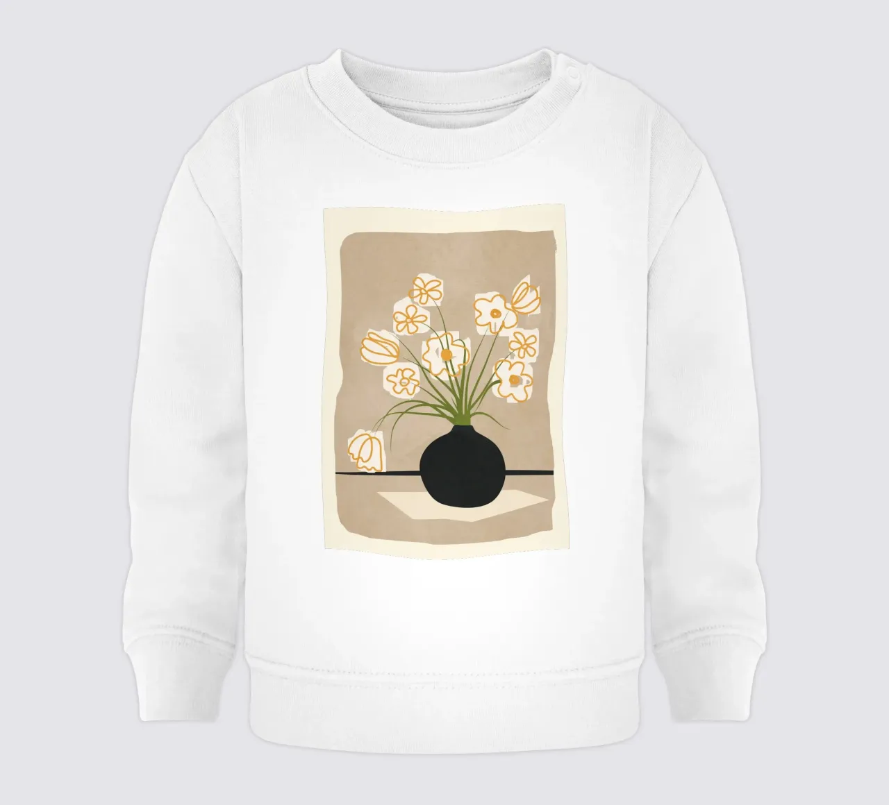 Flowers 1 baby sweatshirt by cityart