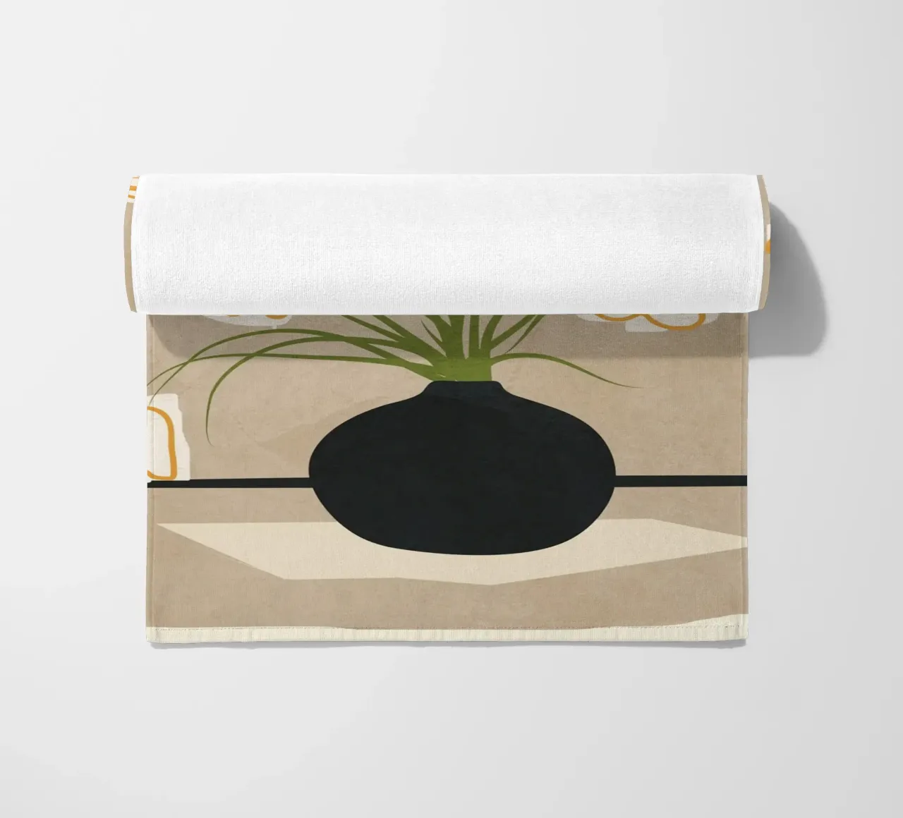 Flowers 1 beach towel by cityart