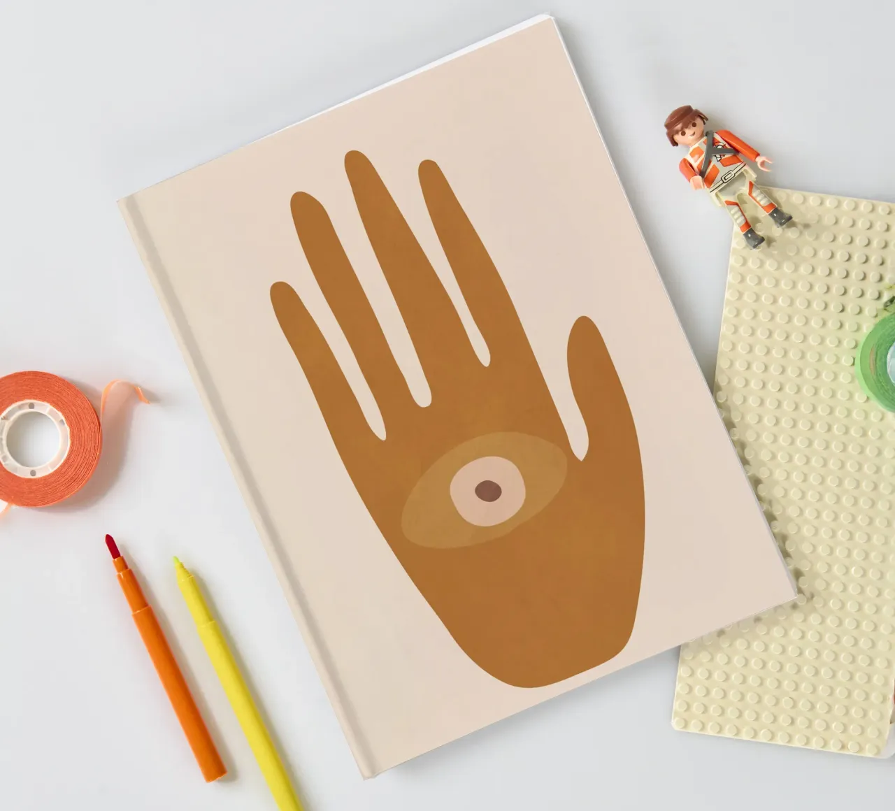 Hamsa Hand notebook by cityart