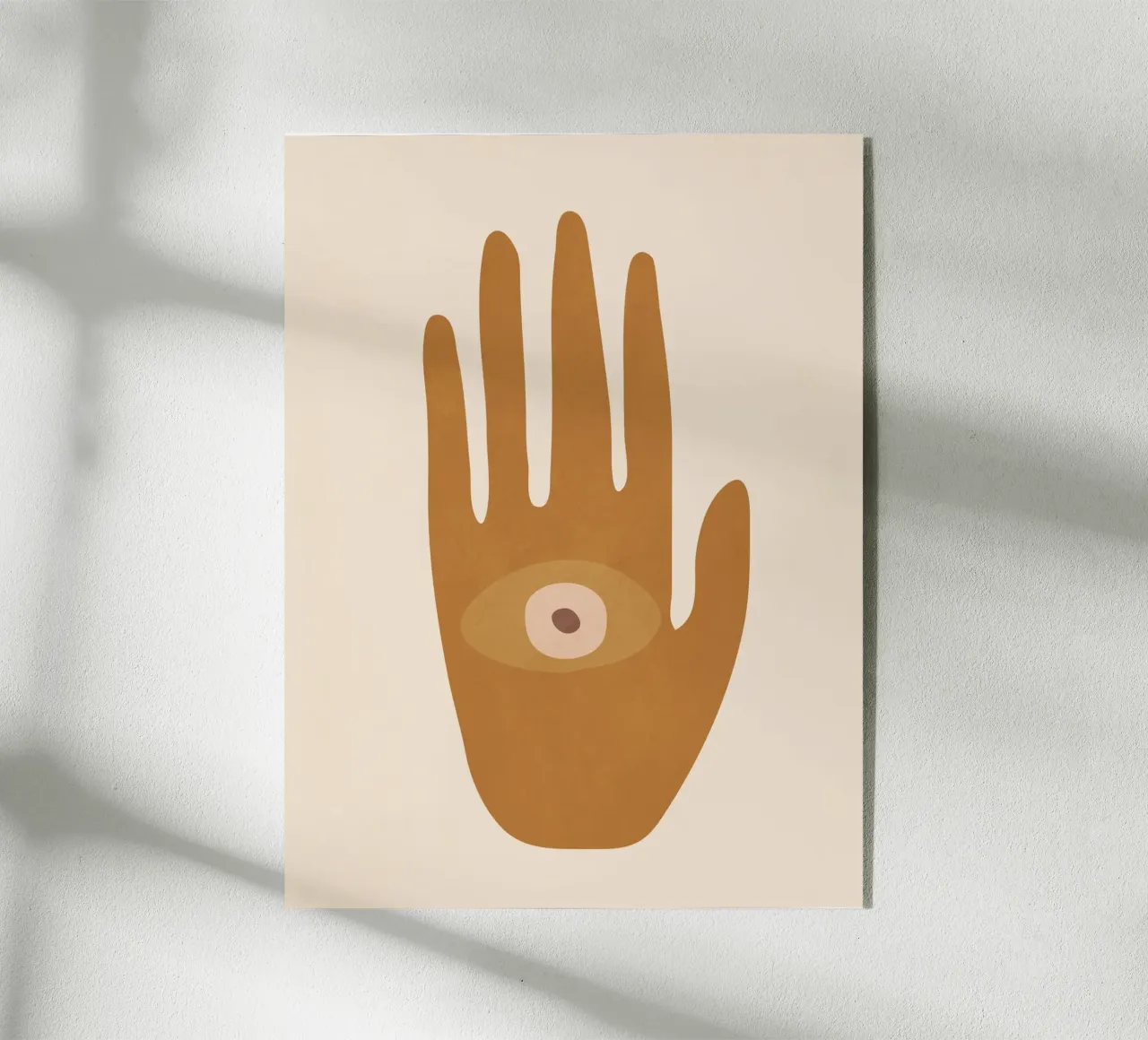 Hamsa Hand acryl van cityart