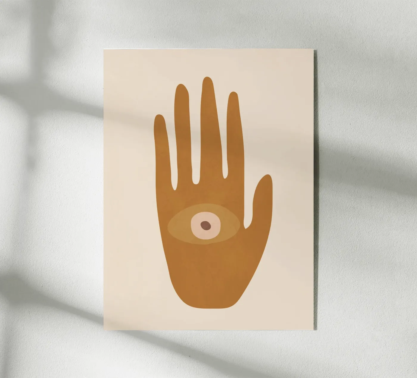 Hamsa Hand Acryl-Glas von cityart