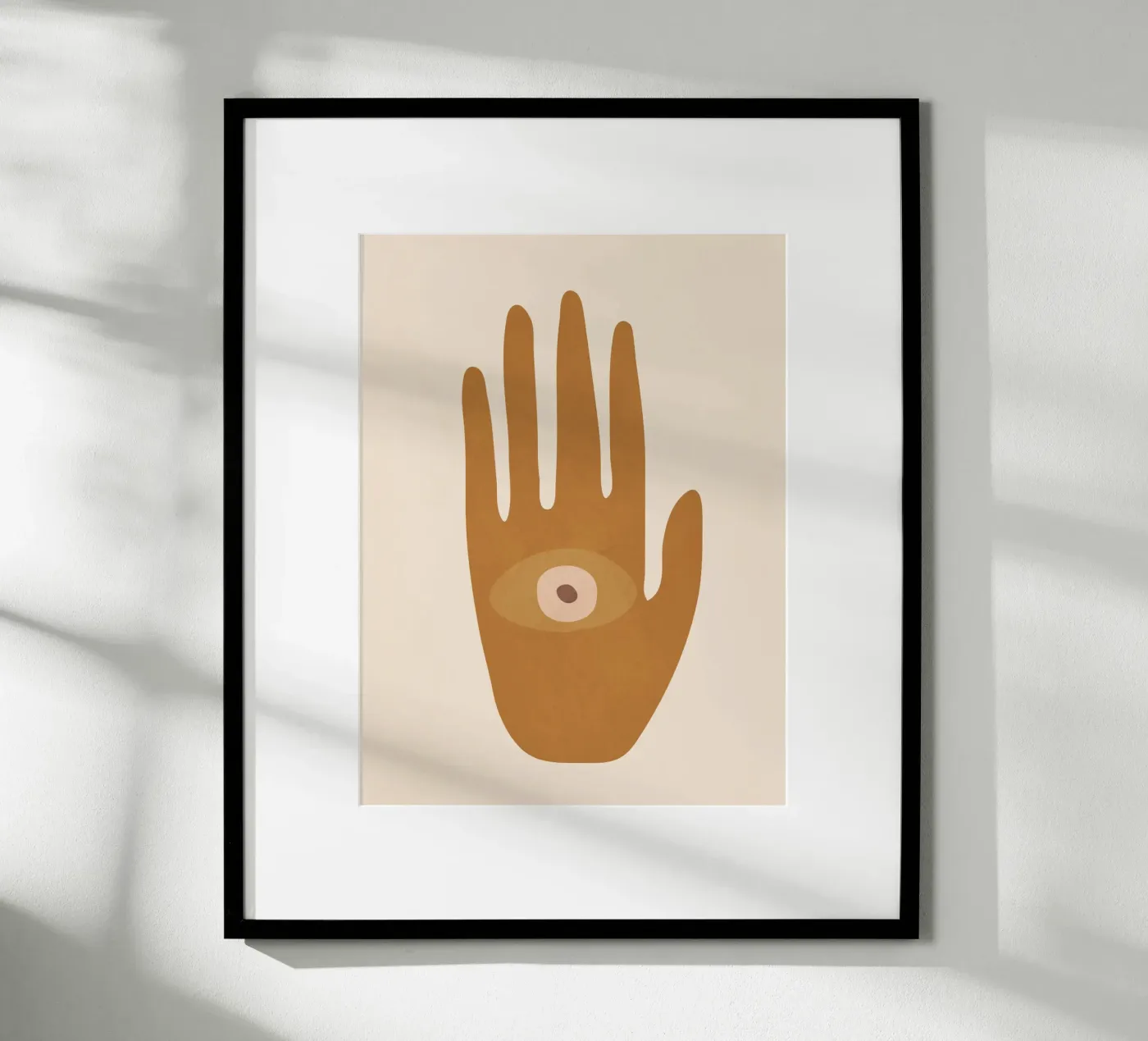 Hamsa Hand poster by cityart