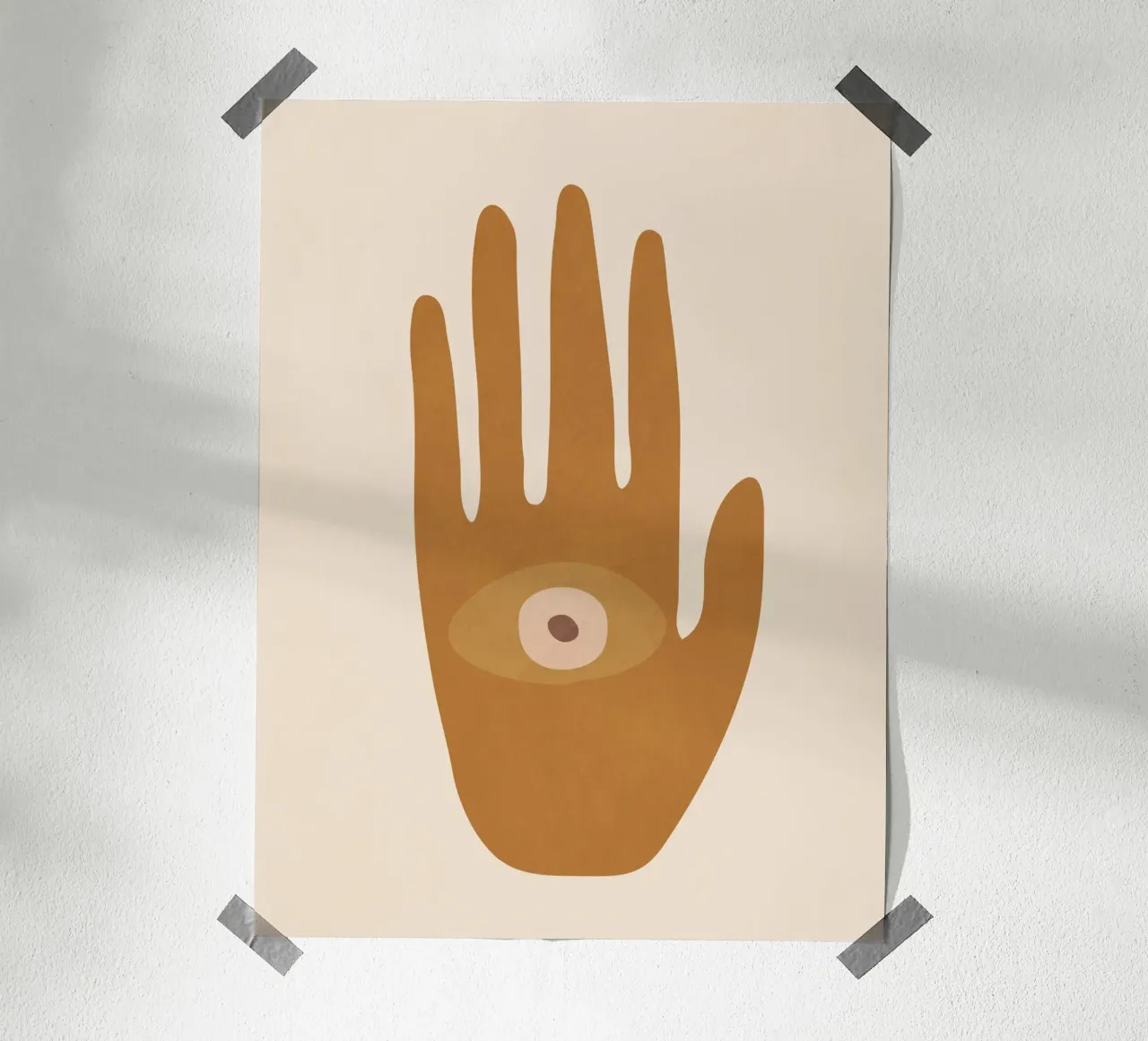 Hamsa Hand poster da cityart