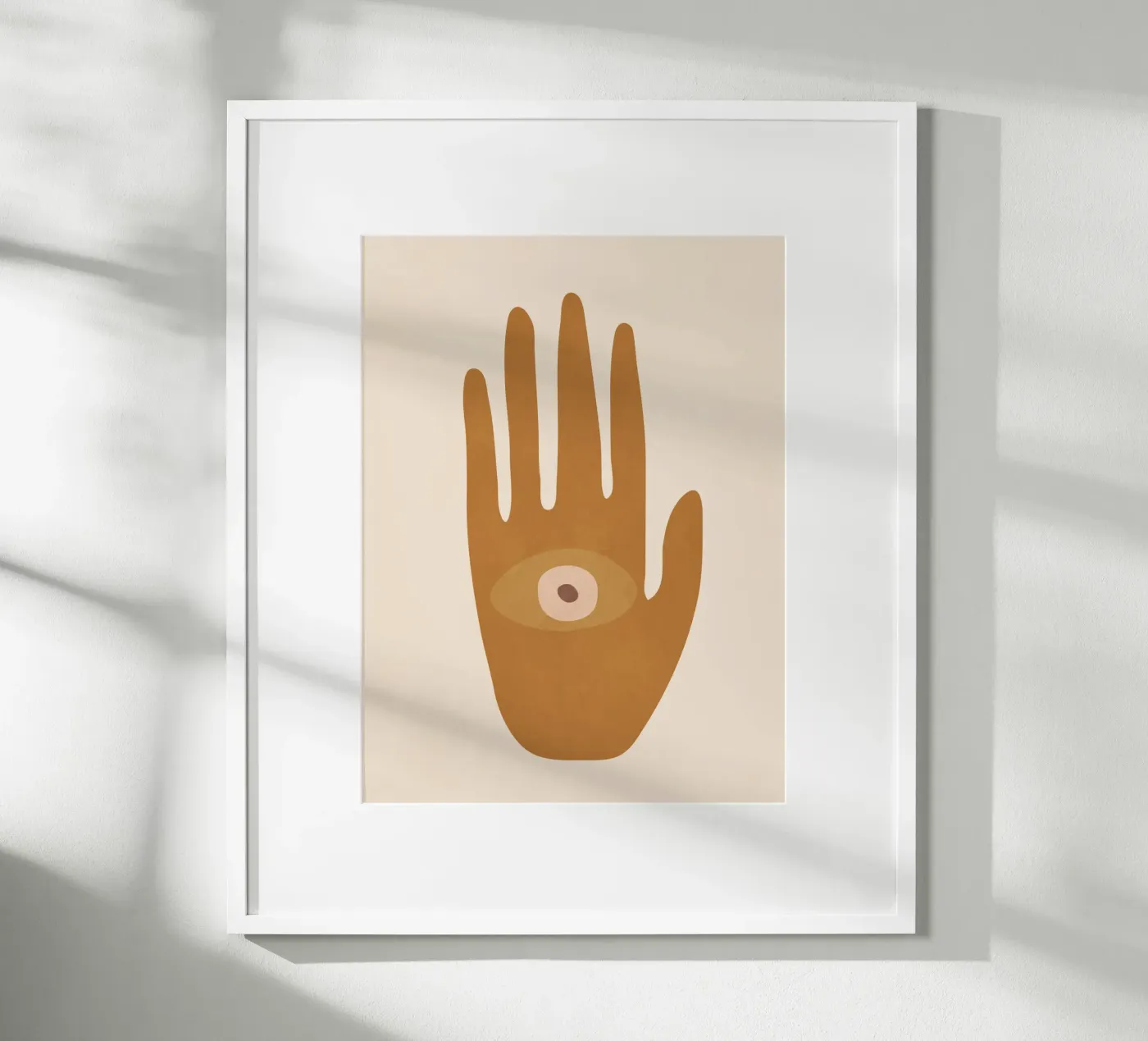 Hamsa Hand poster by cityart