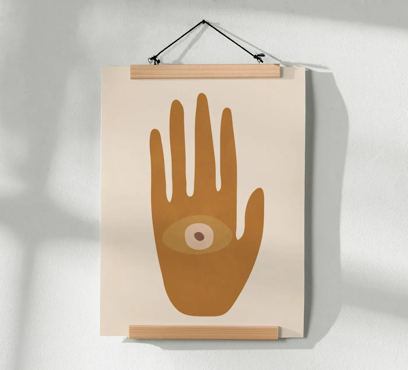 Hamsa Hand poster by cityart