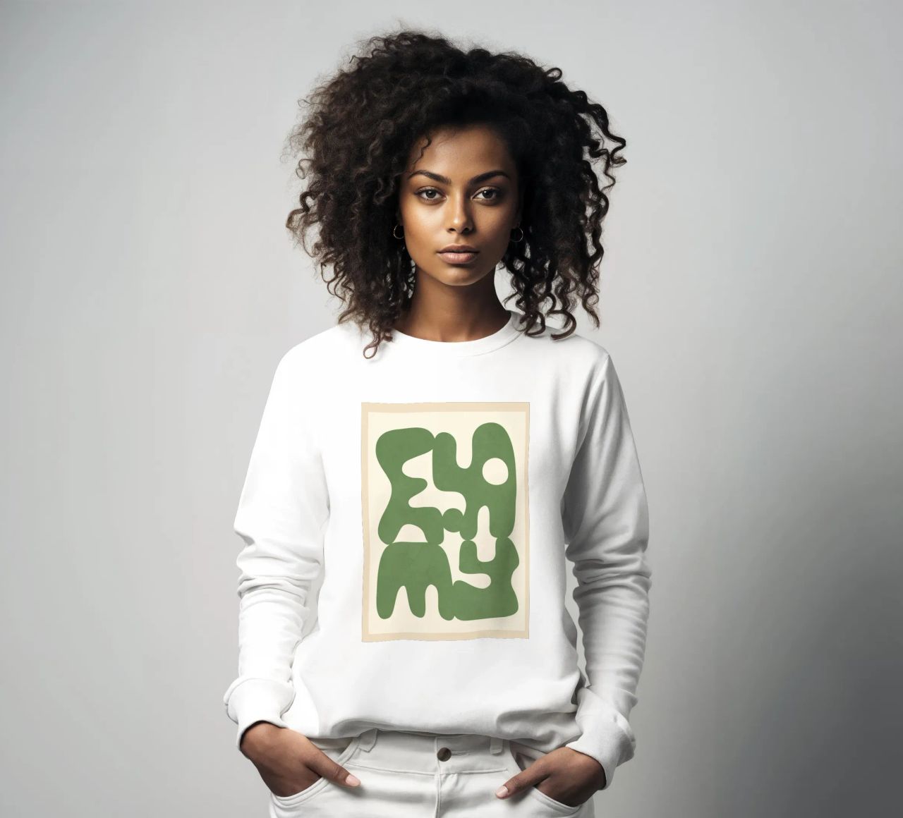 Modern Abstract Art 11 Sweatshirt von cityart