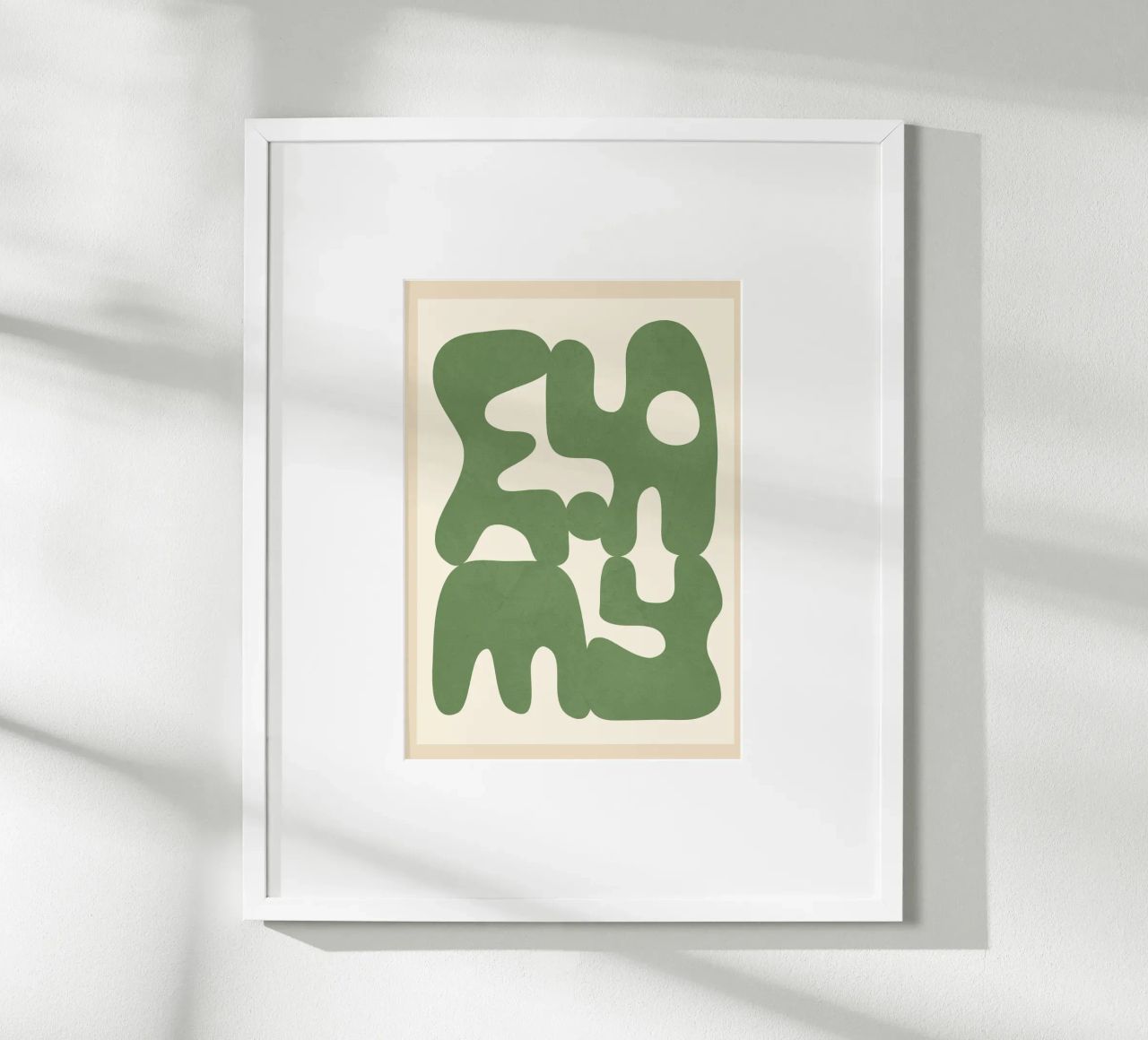 Modern Abstract Art 11 Poster von cityart