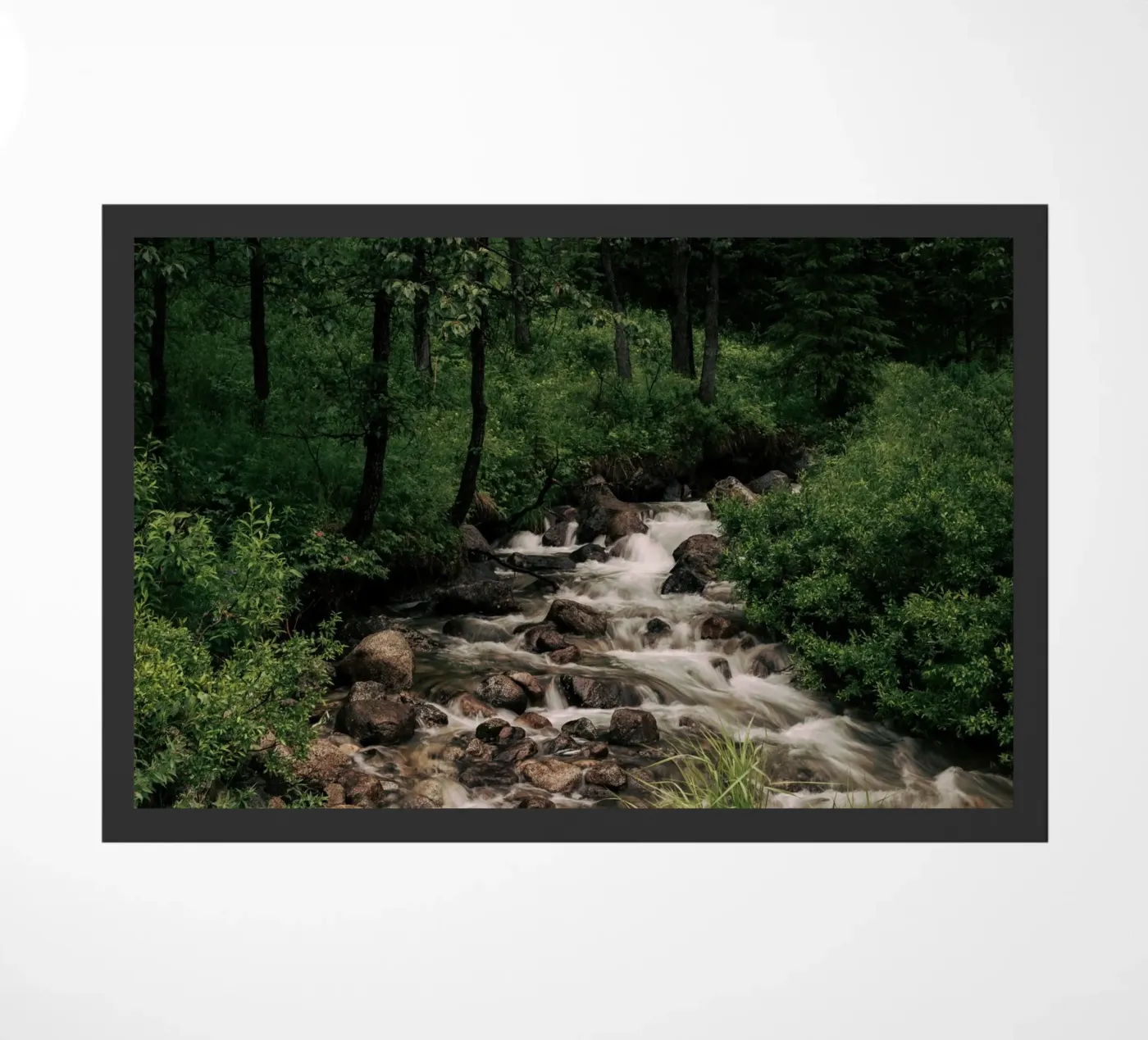 Forest Stream Fußmatte von wowhannahphotos