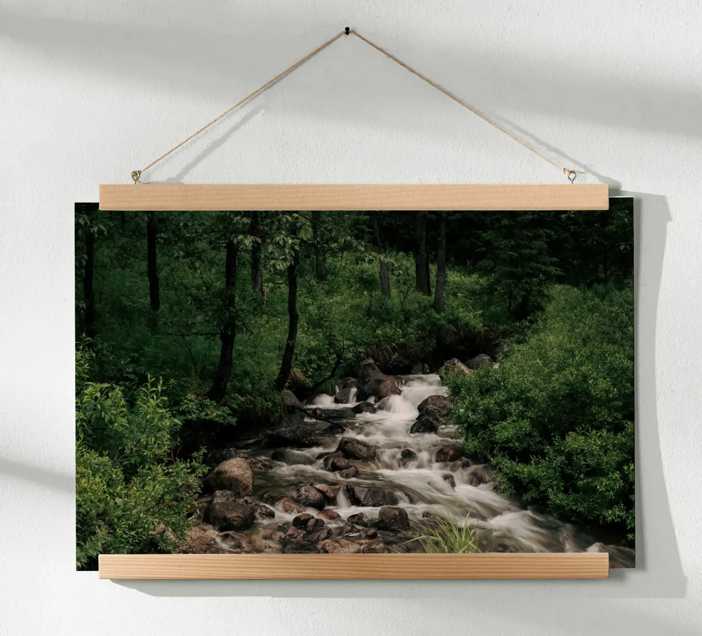Forest Stream Poster von wowhannahphotos