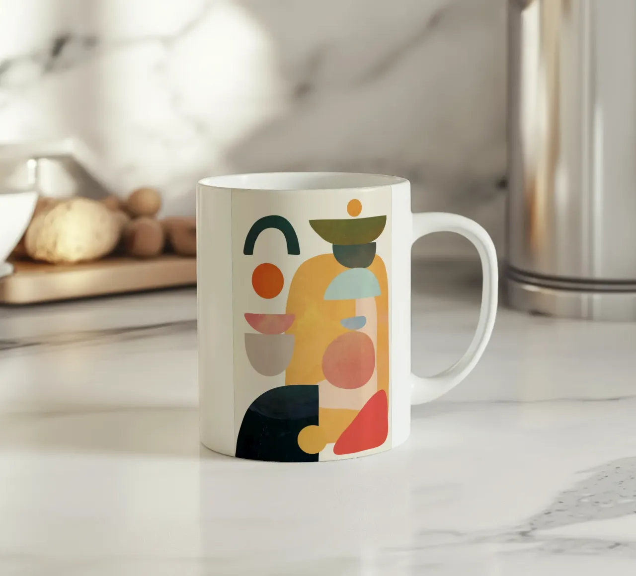 Modern Abstract Art 70 tazza in ceramica da cityart