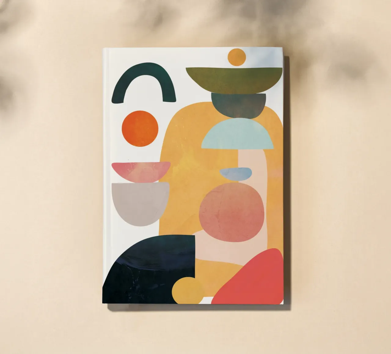 Modern Abstract Art 70 notebook by cityart
