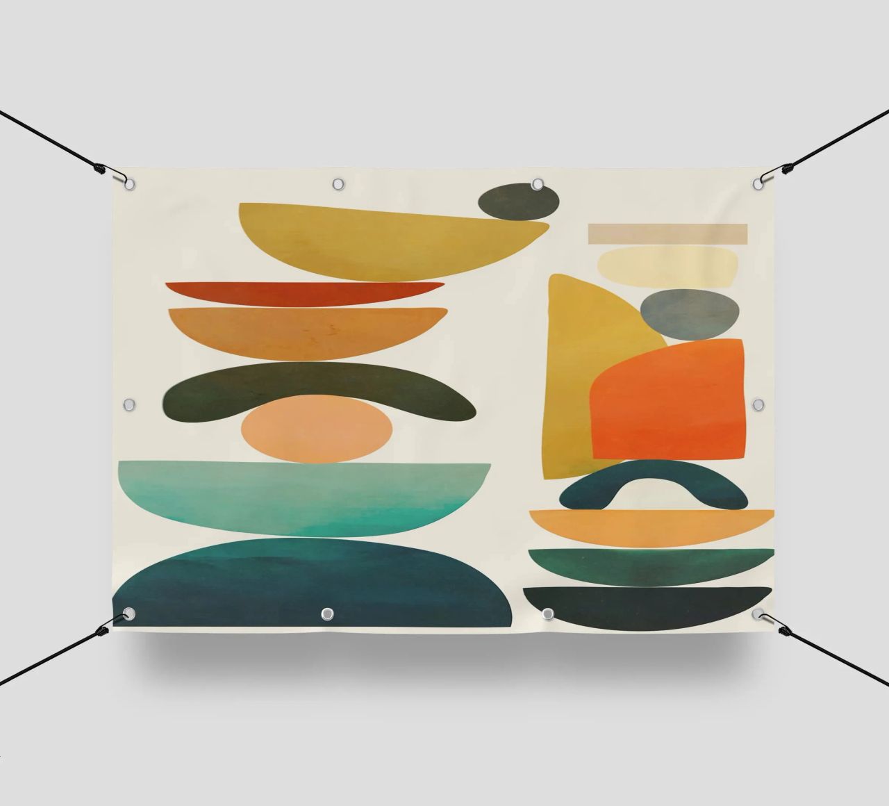 Modern Abstract Art 72 telo in pvc da cityart