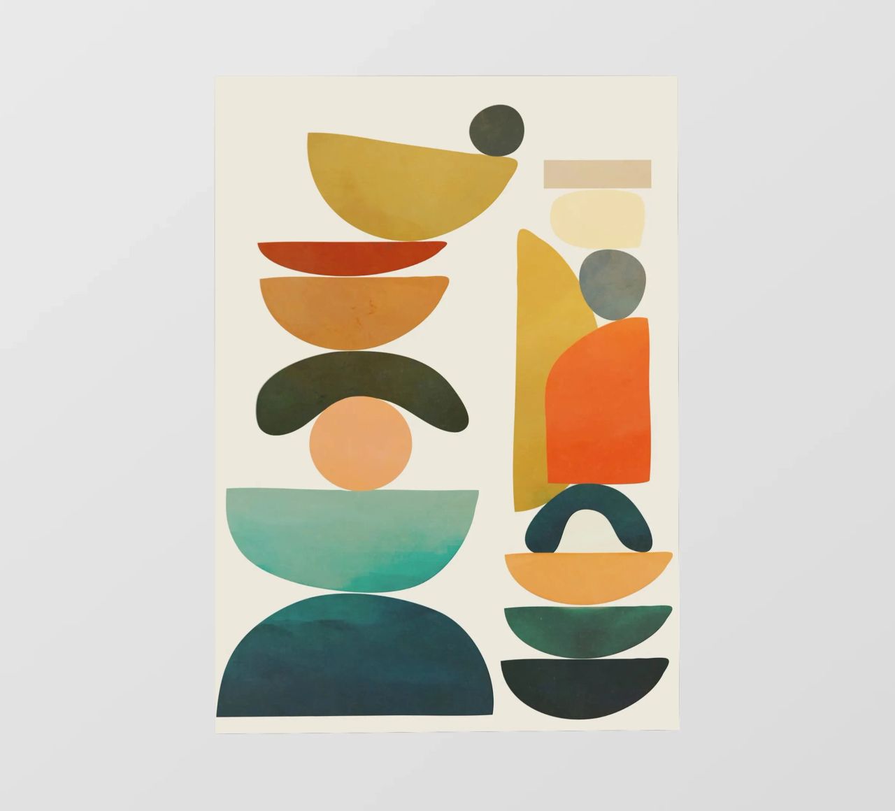 Modern Abstract Art 72 telo in pvc da cityart