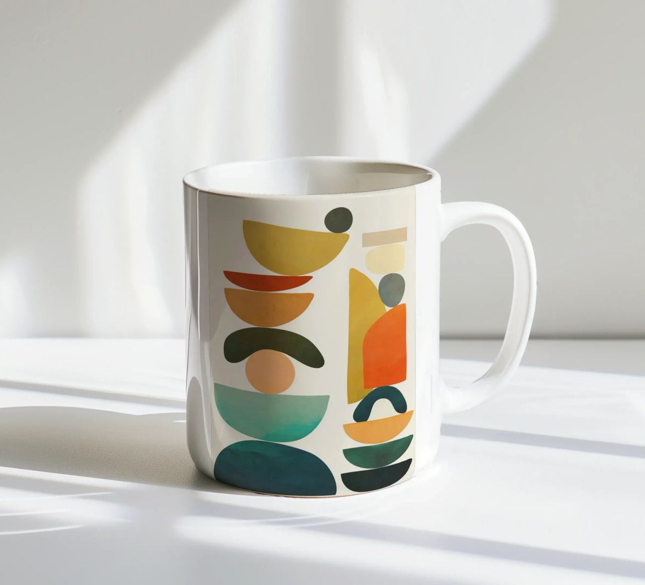 Modern Abstract Art 72 tazza in ceramica da cityart