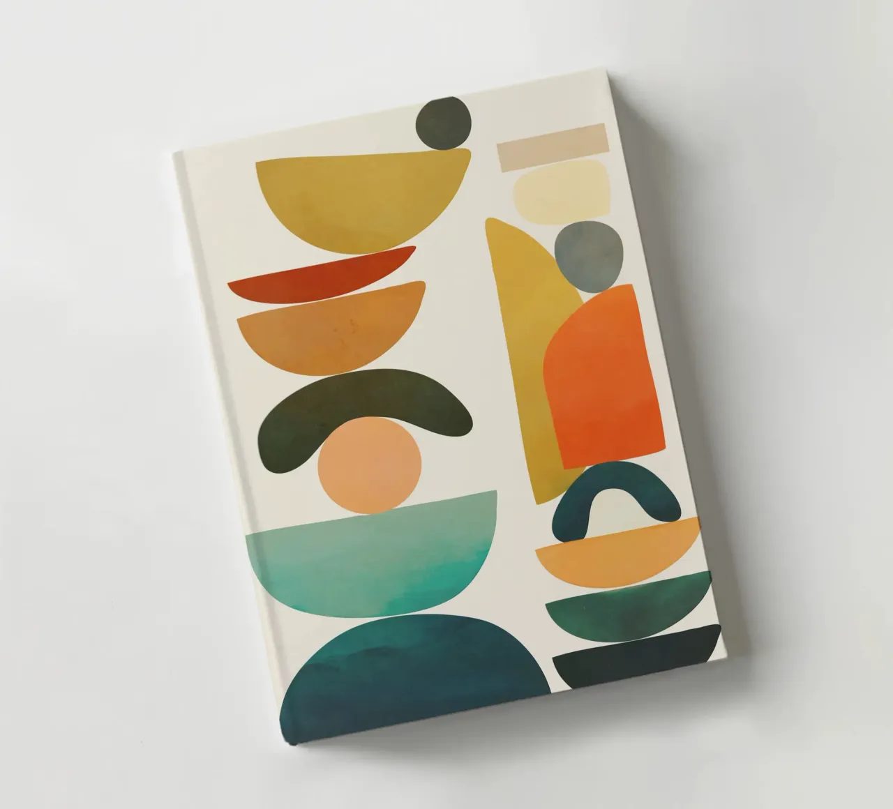Modern Abstract Art 72 Notizbuch von cityart